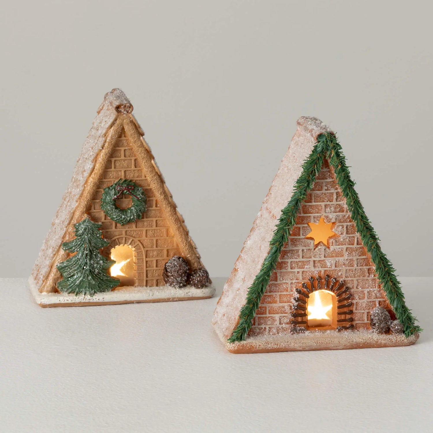 Led Cabin House Cozy Pines