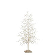 23" Crystal Champagne Tree Cozy Pines