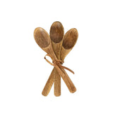 Ashton Set of 3 Wood Serving Spoons Cozy Pines