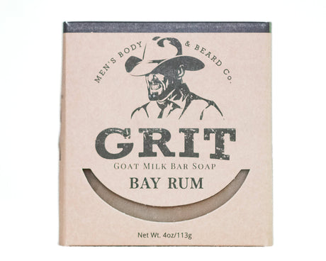 Bay Rum Goat Milk Bar Soap GRIT Beard Co