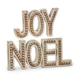 Beaded Joy & Noel Cozy Pines