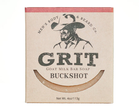 Buckshot Goat Milk Bar Soap GRIT Beard Co