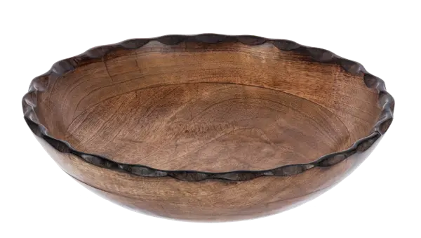 Carved Rick Rack Edge Bowls Cozy Pines