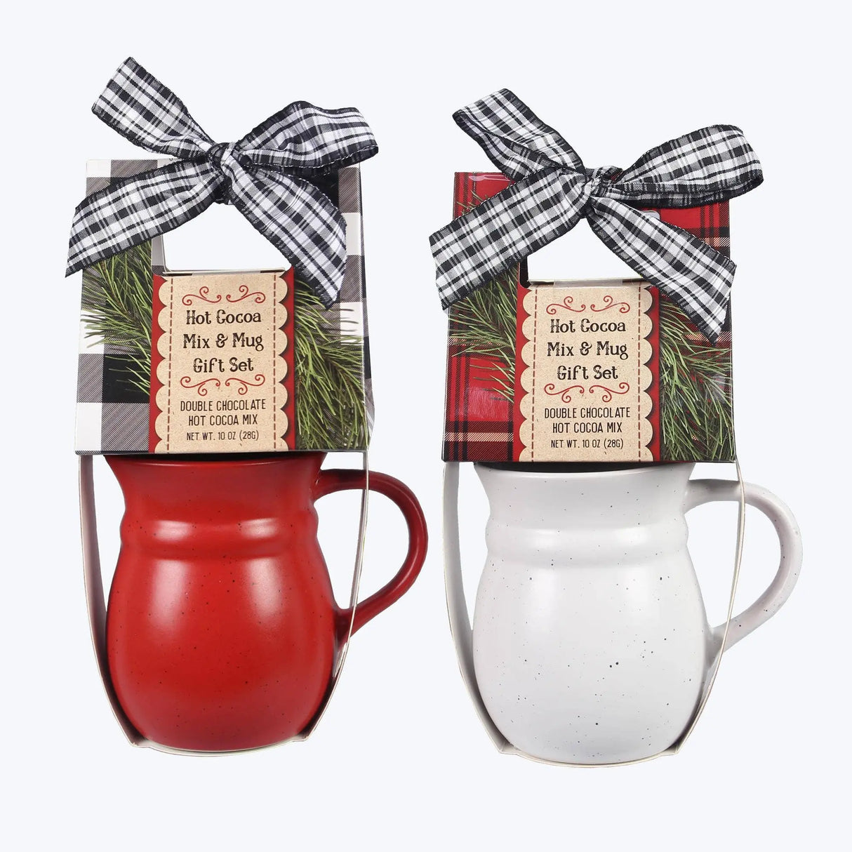 Ceramic Cocoa Mug Christmas Gift Set Young's