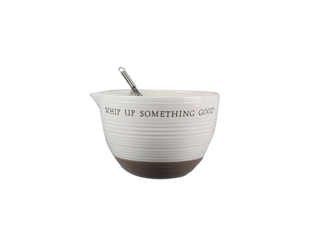 Ceramic Mixing Bowl with Metal Young's