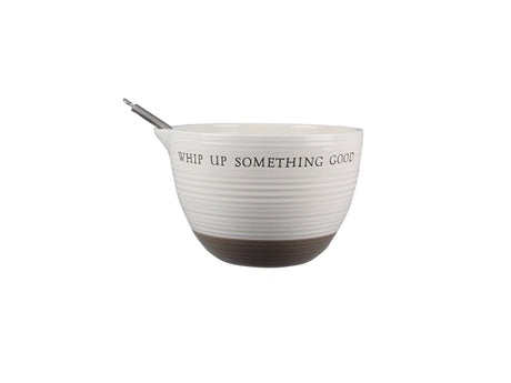 Ceramic Mixing Bowl with Metal Young's