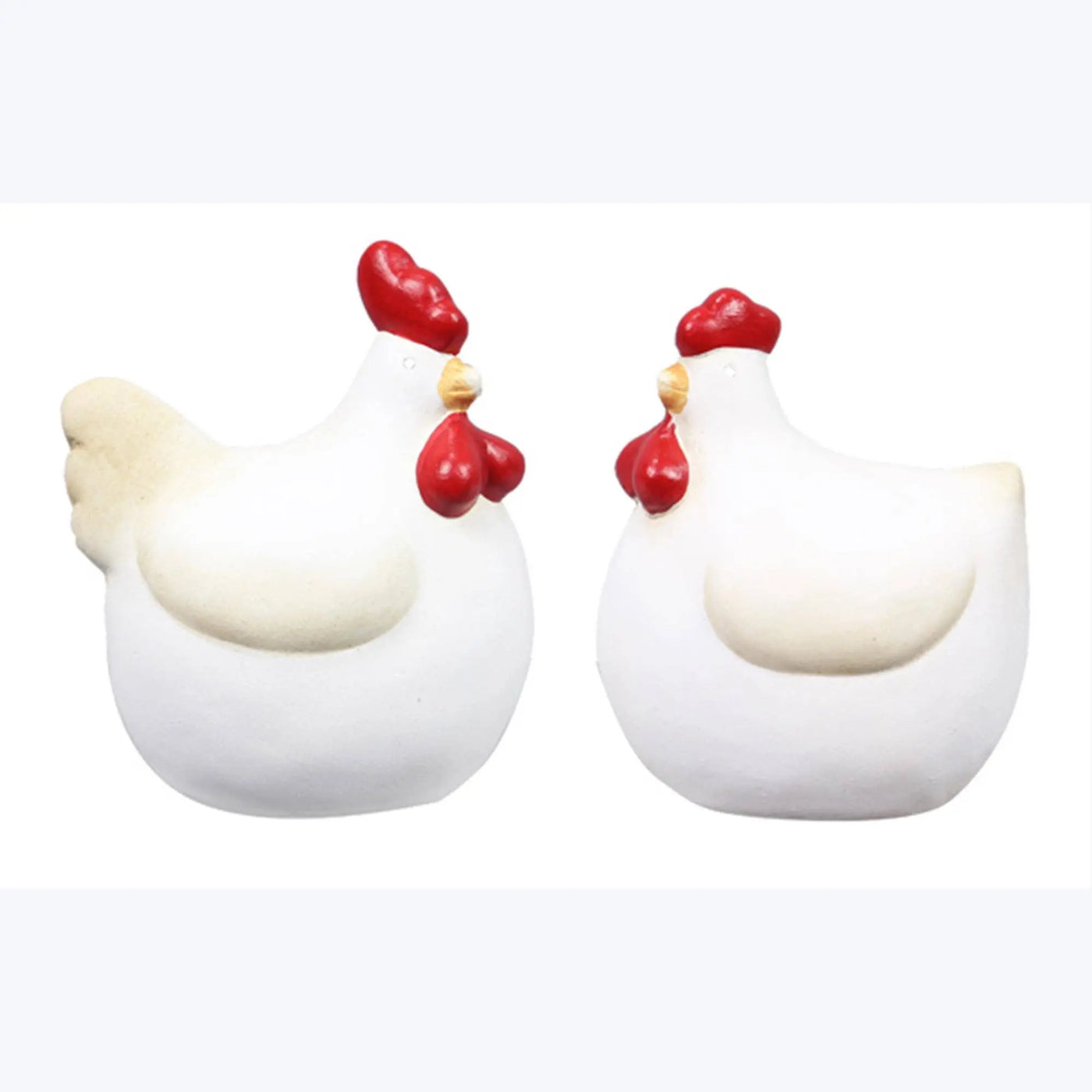 Ceramic Tabletop Chicken, 2 Ast  (SKU#: 22299) Young's