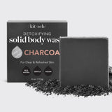 Charcoal Detoxifying Body Wash Bar Cozy Pines