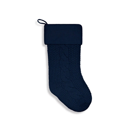 Chunky Cable Knit Christmas Stocking Gigi Seasons