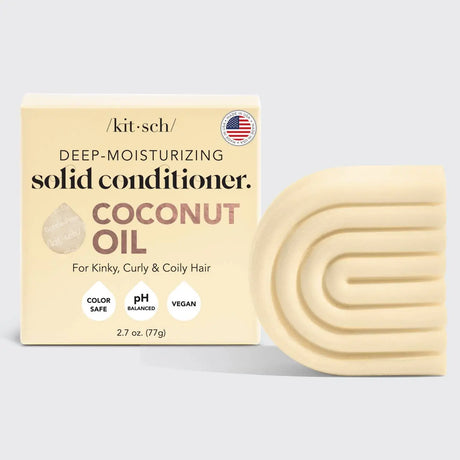 Coconut Repair Conditioner Bar/Mask for Dry Damaged Hair KITSCH