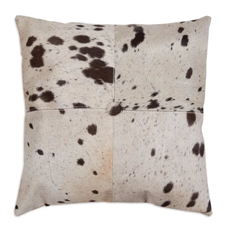 Cowhide Throw Pillow Cozy Pines