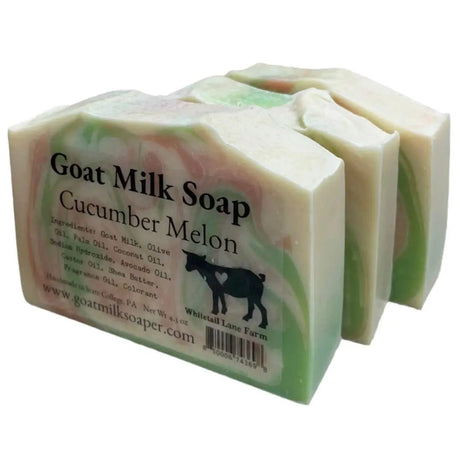 Cucumber Melon Goats Milk Soap Whitetail Lane Farm Goat Milk Soap