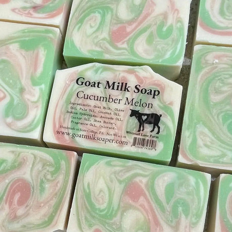 Cucumber Melon Goats Milk Soap Whitetail Lane Farm Goat Milk Soap