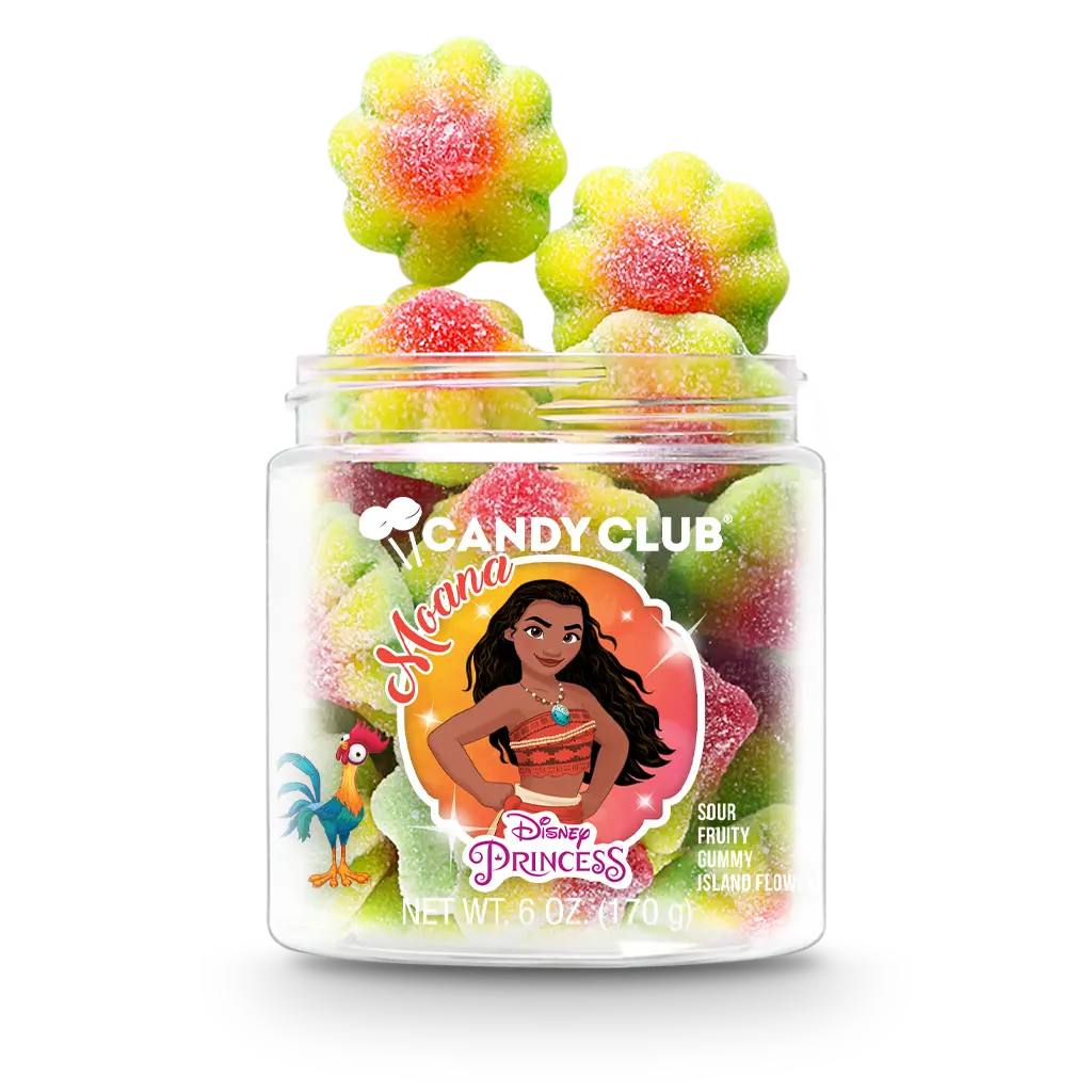 DISNEY PRINCESS GUMMIES Moana Candy Club