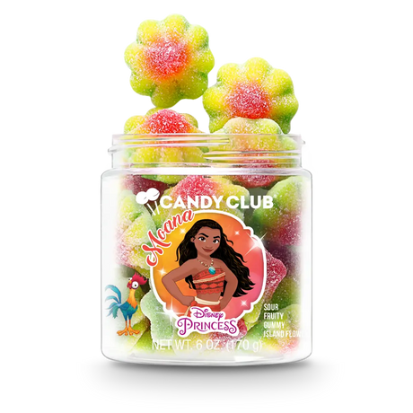 DISNEY PRINCESS GUMMIES Moana Candy Club