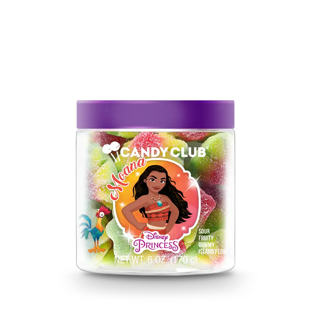 DISNEY PRINCESS GUMMIES Moana Candy Club