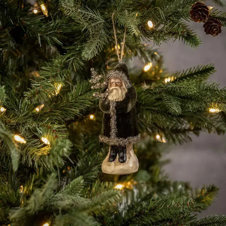 Forest Velvet Belsnickle Ornament Cozy Pines