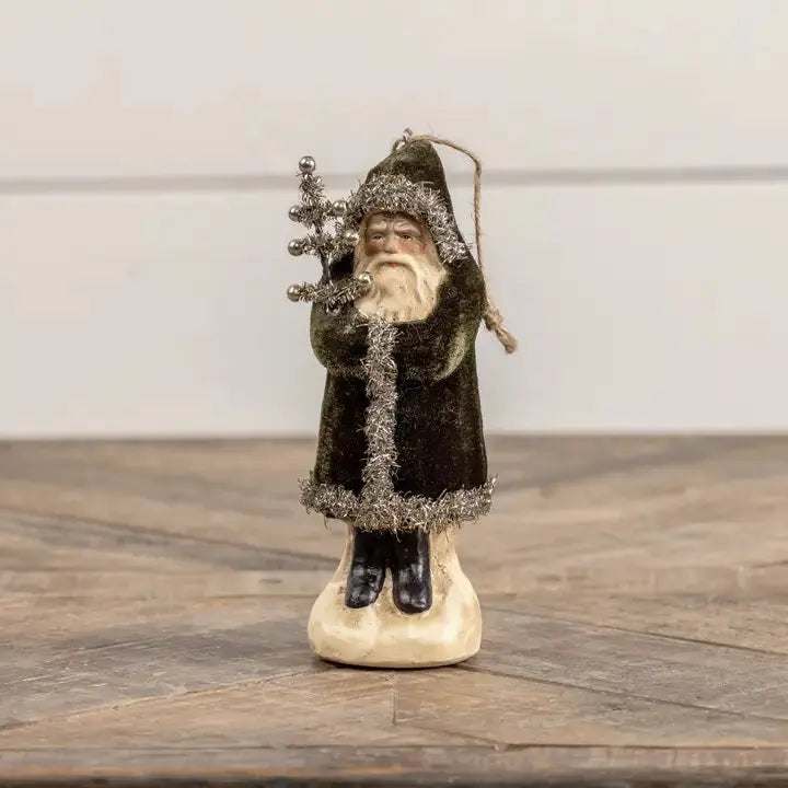Forest Velvet Belsnickle Ornament Cozy Pines