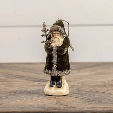 Forest Velvet Belsnickle Ornament Cozy Pines