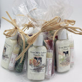 Gift Pack - Mini Soap, Lotion and Lip Balm Bundle Whitetail Lane Farm Goat Milk Soap