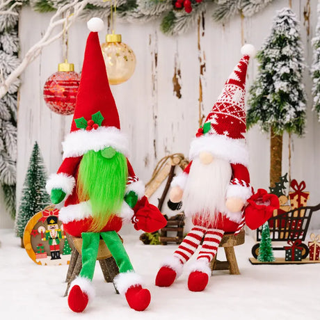 Gnome Elf Shelf Sitters Cozy Pines