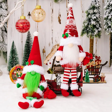 Gnome Elf Shelf Sitters Cozy Pines