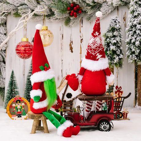 Gnome Elf Shelf Sitters Cozy Pines