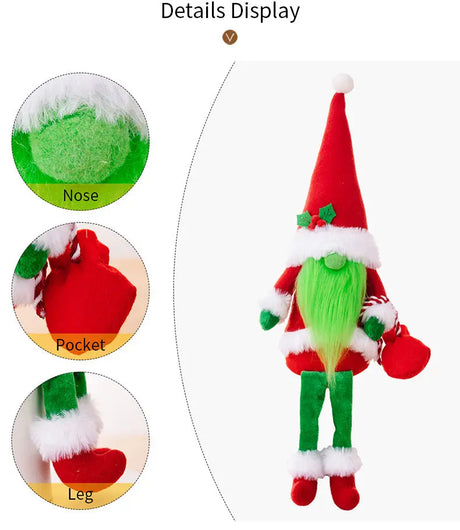 Gnome Elf Shelf Sitters Cozy Pines