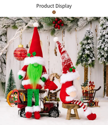 Gnome Elf Shelf Sitters Cozy Pines