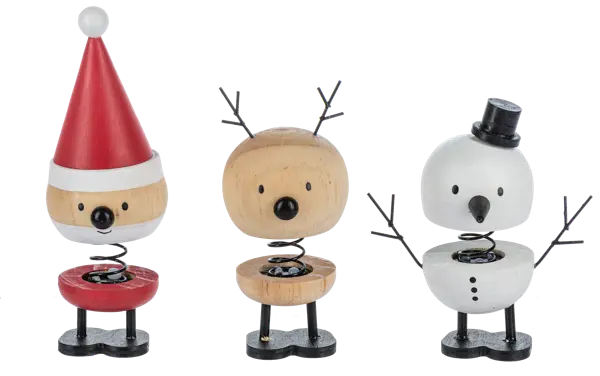 Holiday Character with Spring Cozy Pines