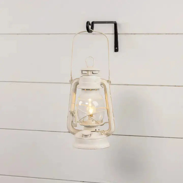 Ivory Cabin LED Lantern Cozy Pines