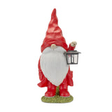 Gnome w/Lantern 11.25"L x 24.75"H Resin Melrose Intl.