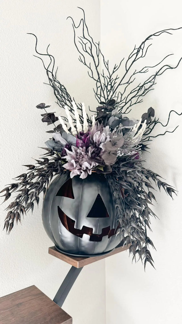 Large Halloween Pumpkin Cozy Pines