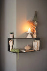Metal Corner Wall Shelf Kalalou
