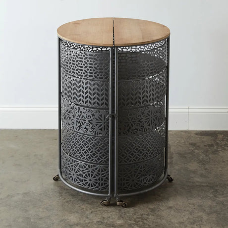 Metal Expandable Storage Table Cozy Pines