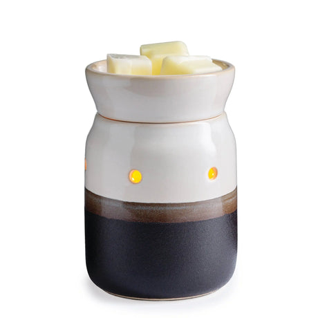 Midsize Illumination Fragrance Warmer- Ivory & Iron Candle Warmers Etc.