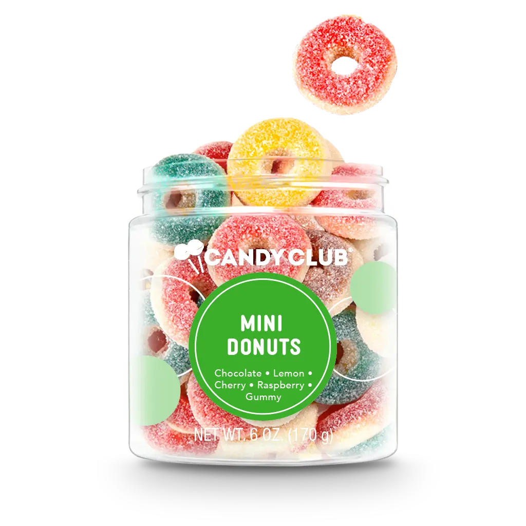 Mini Donuts Gummies Candy Club