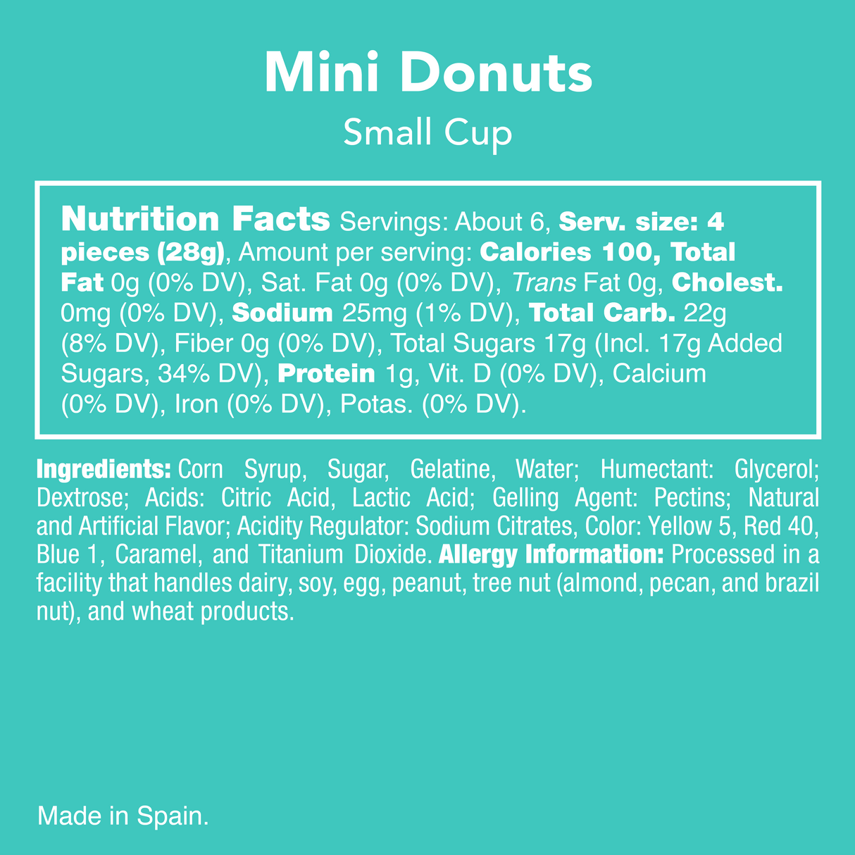 Mini Donuts Gummies Candy Club