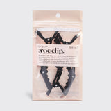 No Slip Crocodile Clip 3pc - Black KITSCH