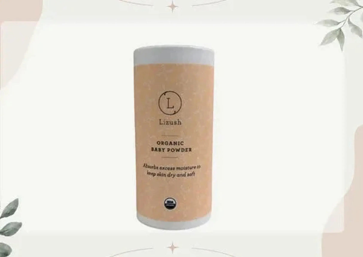 ORGANIC BABY POWDER - Talc Free Lizush