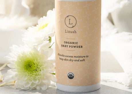 ORGANIC BABY POWDER - Talc Free Lizush
