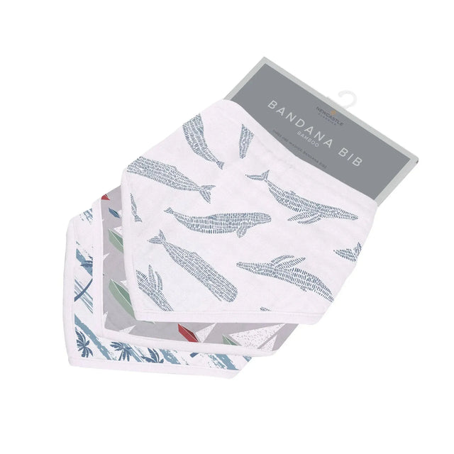 Ocean Tides Bamboo Bandana Bibs Newcastle Classics