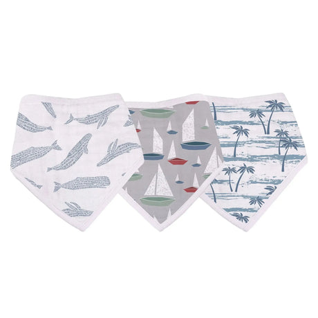 Ocean Tides Bamboo Bandana Bibs Newcastle Classics