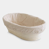 Oval Proofing Basket and Liner Breadtopia