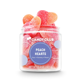 Peach Heart Gummies Candy Club