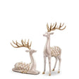 Pearlescent Quilted Deer Cozy Pines