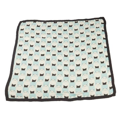 Peek-a-boo Cats and Pencil Stripe Blanket Newcastle Classics