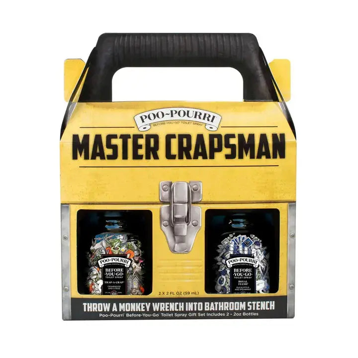 Poo Pourri Master Crapsman Set Cozy Pines