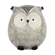 Resin Cream and Black Tabletop Owl  (SKU#: 14035) Young's