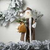 Rustic Gray Santa Cozy Pines